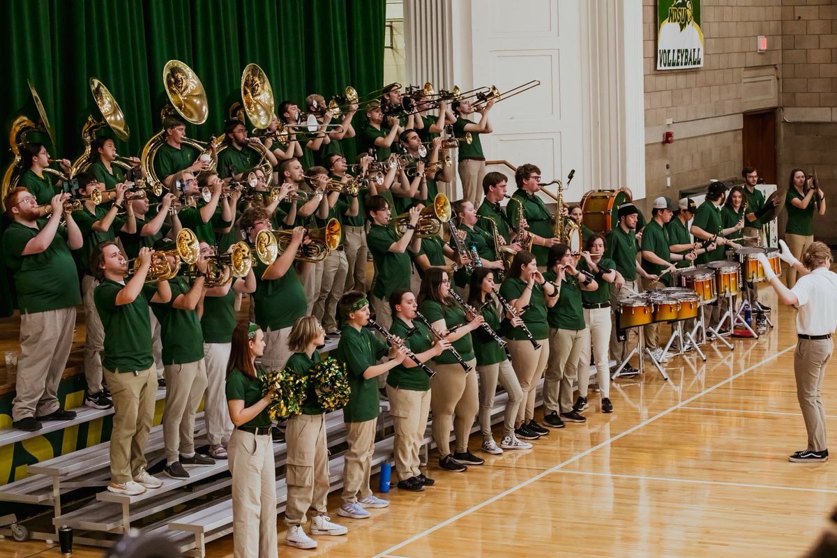 Bison Pep Band appreciation post 🤘

Nights at the BBF just wouldn't be the same without this rowdy bunch