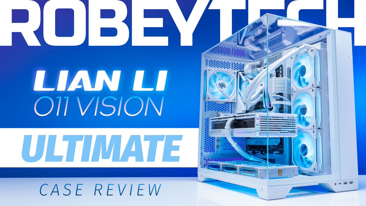Daaaannng!  This case makes your build look so good!  But do the looks match the performance?  

Find out in the @GlobalLianli o11Vision Ultimate Review - youtu.be/9RQfXDF9uF8
