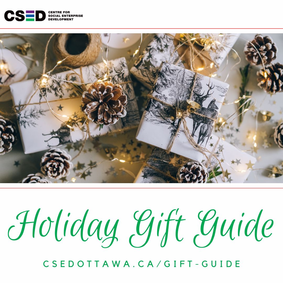 CSEDOttawa's tweet photo. We are launching our holiday gift guide. Elevate your holiday gifting with purpose! Explore our Holiday Gift Guide featuring Ottawa's incredible social enterprises. Check it out at:https://t.co/3PclC6cGgS
#HolidayGiftGuide #SocialImpact #GivingTuesday https://t.co/D2vyGCFmCC