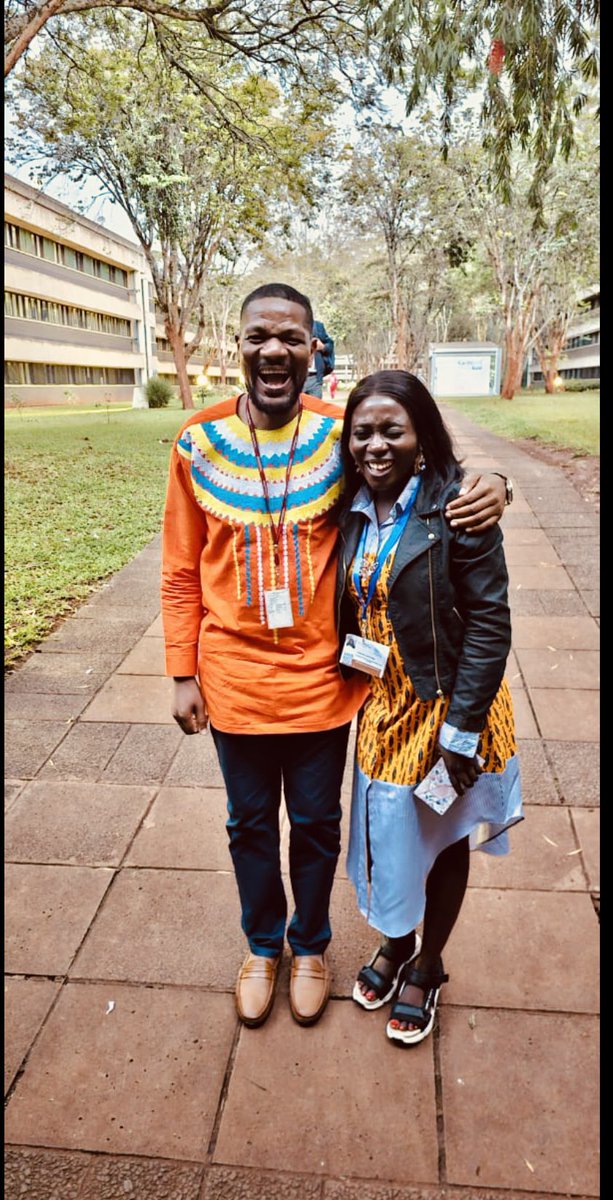 gotodok's tweet photo. At the 3rd  intergovernmental Negotiations Committee INC-3 holding in Kenya, I recognized @RichardMunang  from a distance, and exclaimed; 

 “ Yes this must be you Dr Richard ! “ and my expression was met with a Cheerful laugh. 
From my  excitement, I was obviously star struck 🤩 https://t.co/kYg4CkkuWO