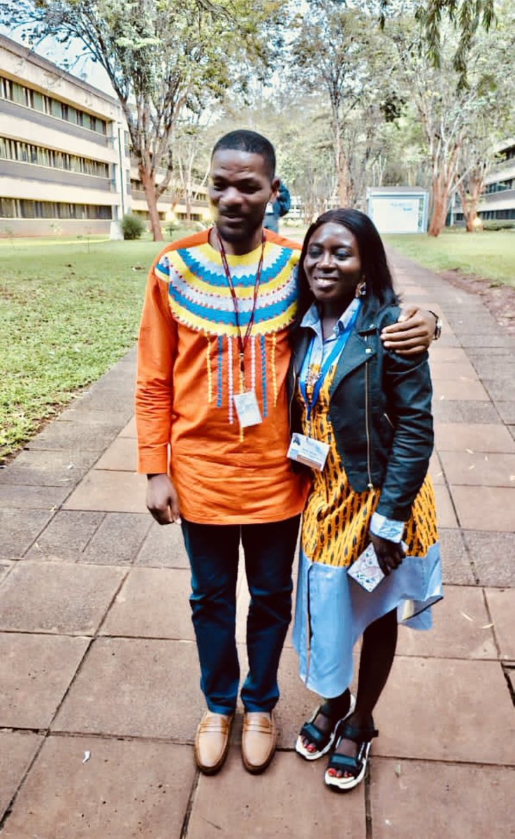 gotodok's tweet photo. At the 3rd  intergovernmental Negotiations Committee INC-3 holding in Kenya, I recognized @RichardMunang  from a distance, and exclaimed; 

 “ Yes this must be you Dr Richard ! “ and my expression was met with a Cheerful laugh. 
From my  excitement, I was obviously star struck 🤩 https://t.co/kYg4CkkuWO
