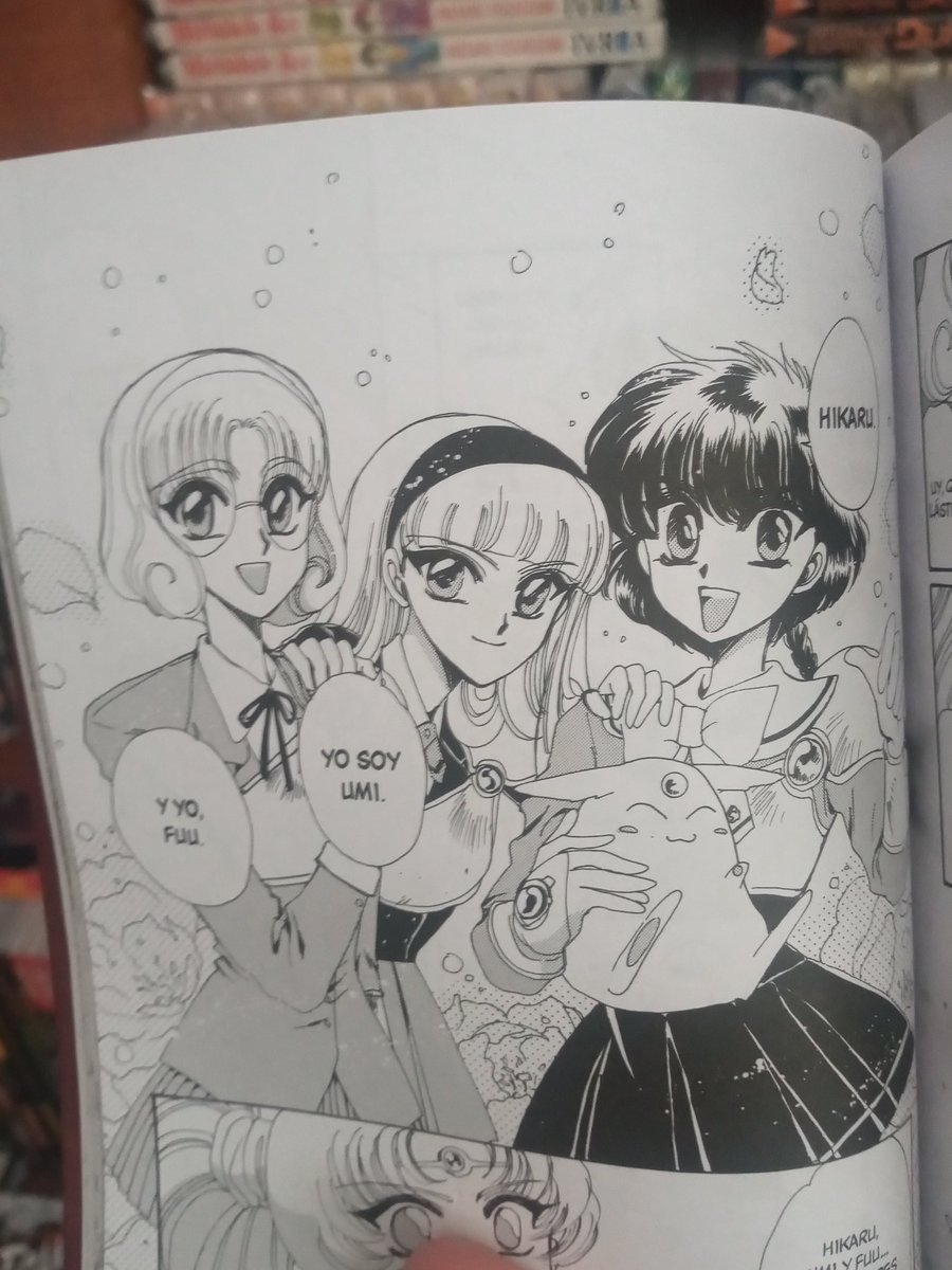 Engrapadospod's tweet photo. Esta semana una de las obras que charlamos es Magic Knight Rayearth, de las CLAMP. Les dejo un poco de la hermosa edición que sacó @ivreality https://t.co/6d9iu9MTBg