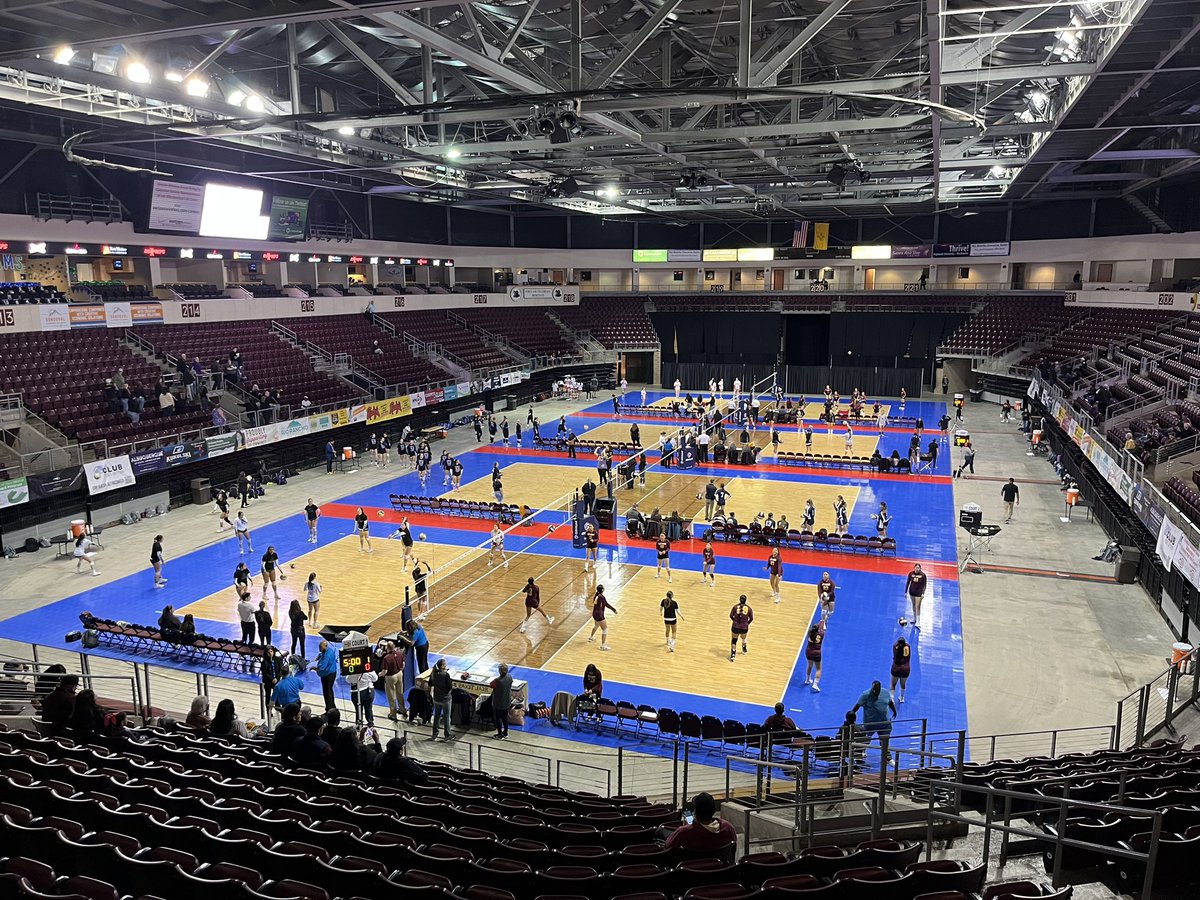 _NMAA's tweet photo. The 2023 Rudy’s Real Texas Bar-B-Q State Volleyball Championships are just under 20 minutes away from starting! Good luck to all the teams this weekend. @rudysbbq https://t.co/EVXChruXk2