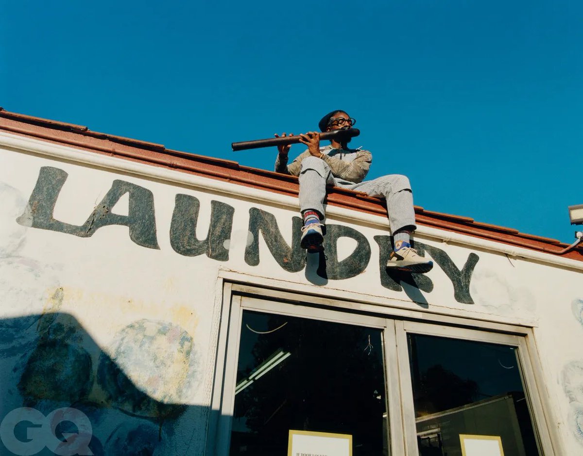 rapalert6's tweet photo. Andre 3000 for GQ’s first ever Video Cover Story 
📸 by: Renell Medrano https://t.co/LsuttrcWit