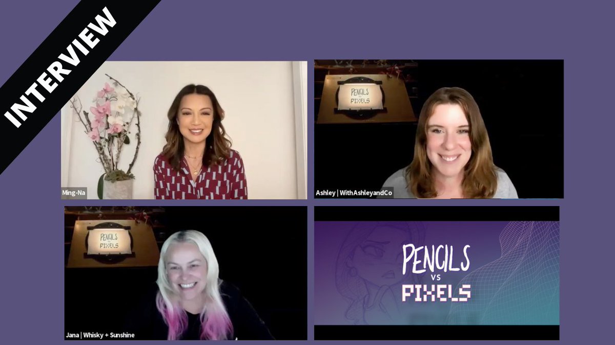 INTERVIEW: Ming-Na Wen on #PencilsVsPixels, her love of animation, and more! youtu.be/e1io_SnfSLQ?si…