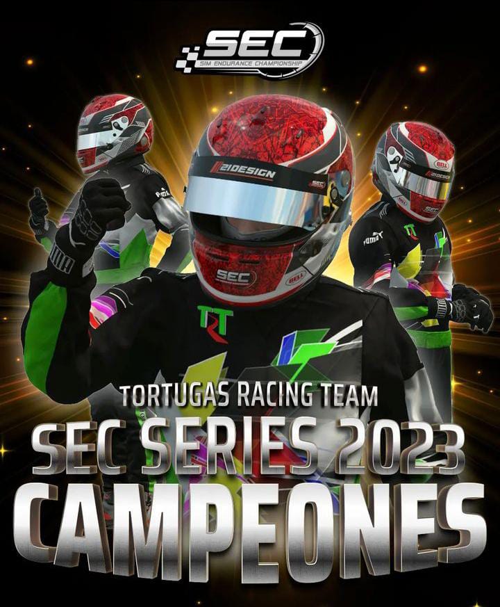 Ya tenemos al campeon del SEC Series de <a href="/SEC_Endurance/">𝐒𝐄𝐂 𝐄𝐧𝐝𝐮𝐫𝐚𝐧𝐜𝐞</a> 🏆

#tortugasgt supo ser el mas constante durante todas las carreras del campeonato y se lleva el campeonato de resistencia a casa!🏎️🥇🏁

#simracing #gaming #esports #gt7 #endurance #ps4 #PS5