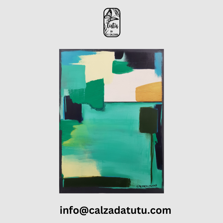 calzadatutu's tweet image. Journey through the tapestry of emotions and geometry in this vibrant abstraction. 60 x 80 cm🎨✨ #AbstractArt #PoetryInColor