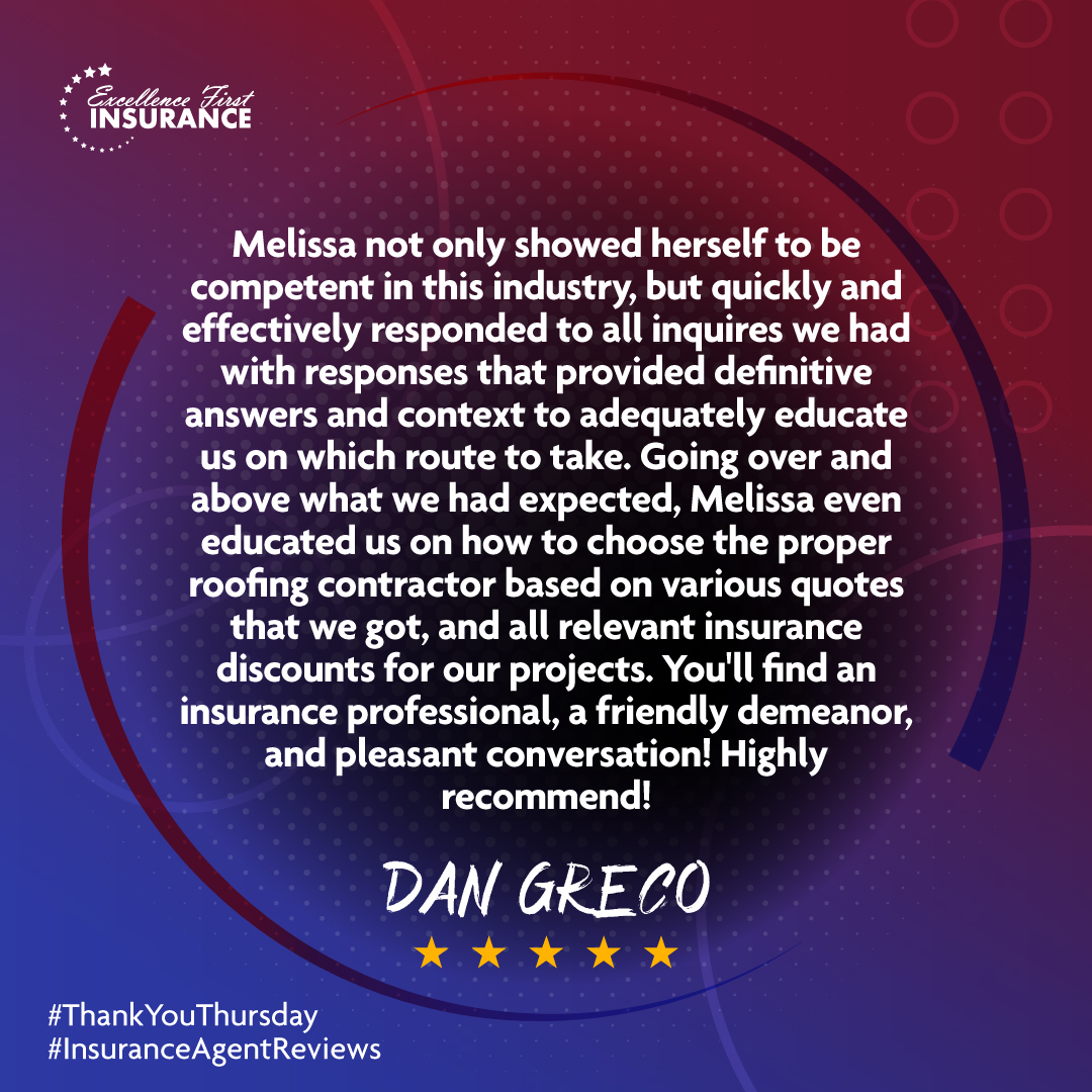 xcellence1stIns's tweet image. Grateful for such kind words from our valued clients! We're here to provide not only insurance solutions but also guidance and support every step of the way. Thank you for choosing us. 

#ClientAppreciation #InsuranceExpertise #GoingAboveAndBeyond #MelissaGallwayInsurance #Exc...