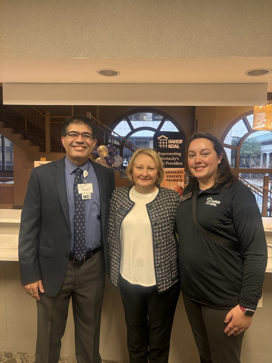 waqarsaleemmd's tweet photo. Great to represent ⁦@KyMedDirectors⁩ with our President Dr. Rangaraj K Gopalraj at ⁦@KAHCF1⁩ annual conference. Thank you to Interim President Ruby Jo Lubarsky &amp; staff for the invitation &amp; and hosting a great event. #KAHCF https://t.co/ucC5Y9epvD