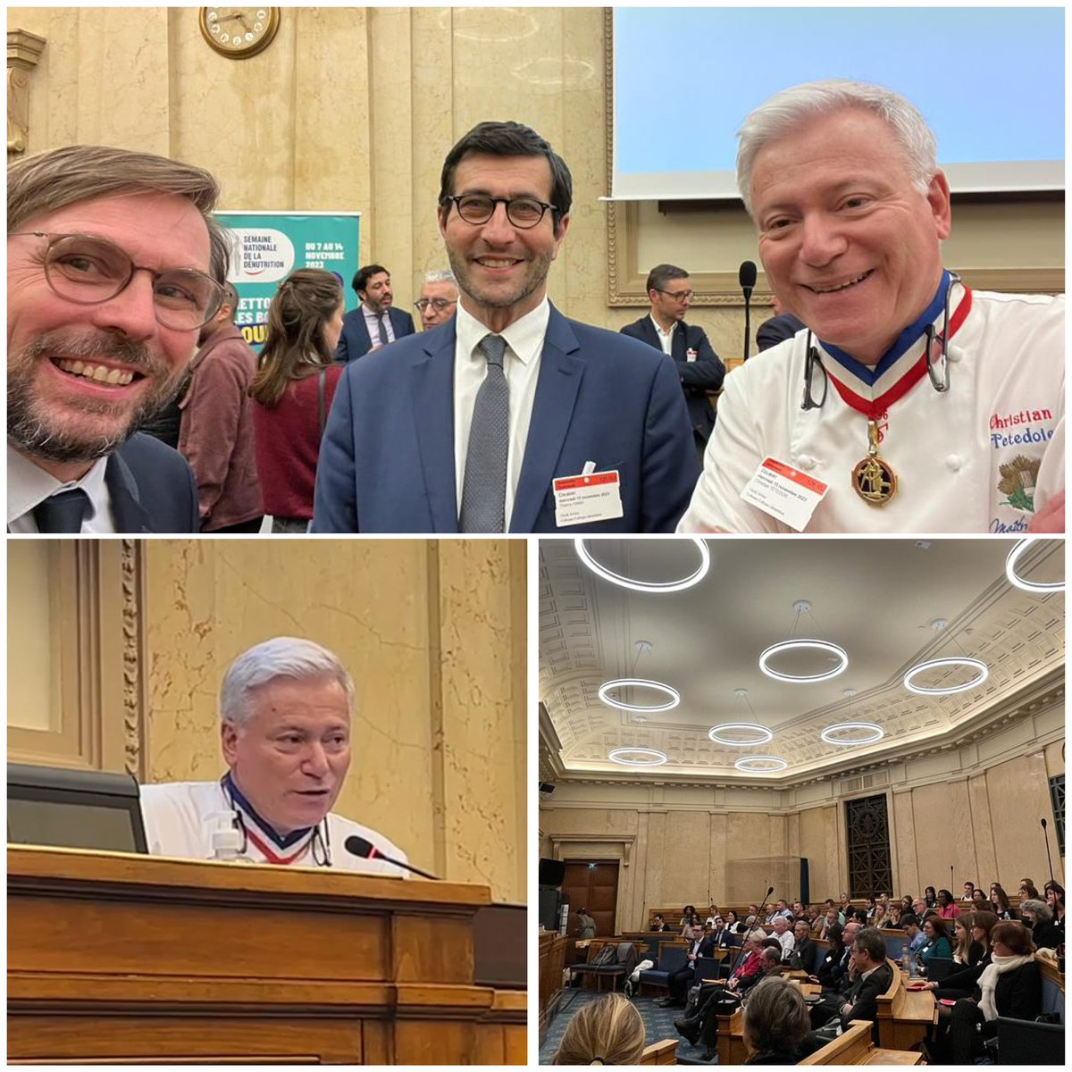 Euro-Toques France (@eurotoques1) on Twitter photo Le <a href="/ChefTetedoie/">Christian Têtedoie</a> et le Dr <a href="/HahnThierry/">Thierry Hahn</a> présents à l’Assemblée nationale pour clôturer la semaine de la lutte contre la #dénutrition.
<a href="/mathieulafay/">mathieulafay</a> <a href="/ggomez_chef/">Guillaume Gomez</a> <a href="/V_Basselot/">Virginie Basselot</a> Le <a href="/ChefTetedoie/">Christian Têtedoie</a> et le Dr <a href="/HahnThierry/">Thierry Hahn</a> présents à l’Assemblée nationale pour clôturer la semaine de la lutte contre la #dénutrition.
<a href="/mathieulafay/">mathieulafay</a> <a href="/ggomez_chef/">Guillaume Gomez</a> <a href="/V_Basselot/">Virginie Basselot</a>