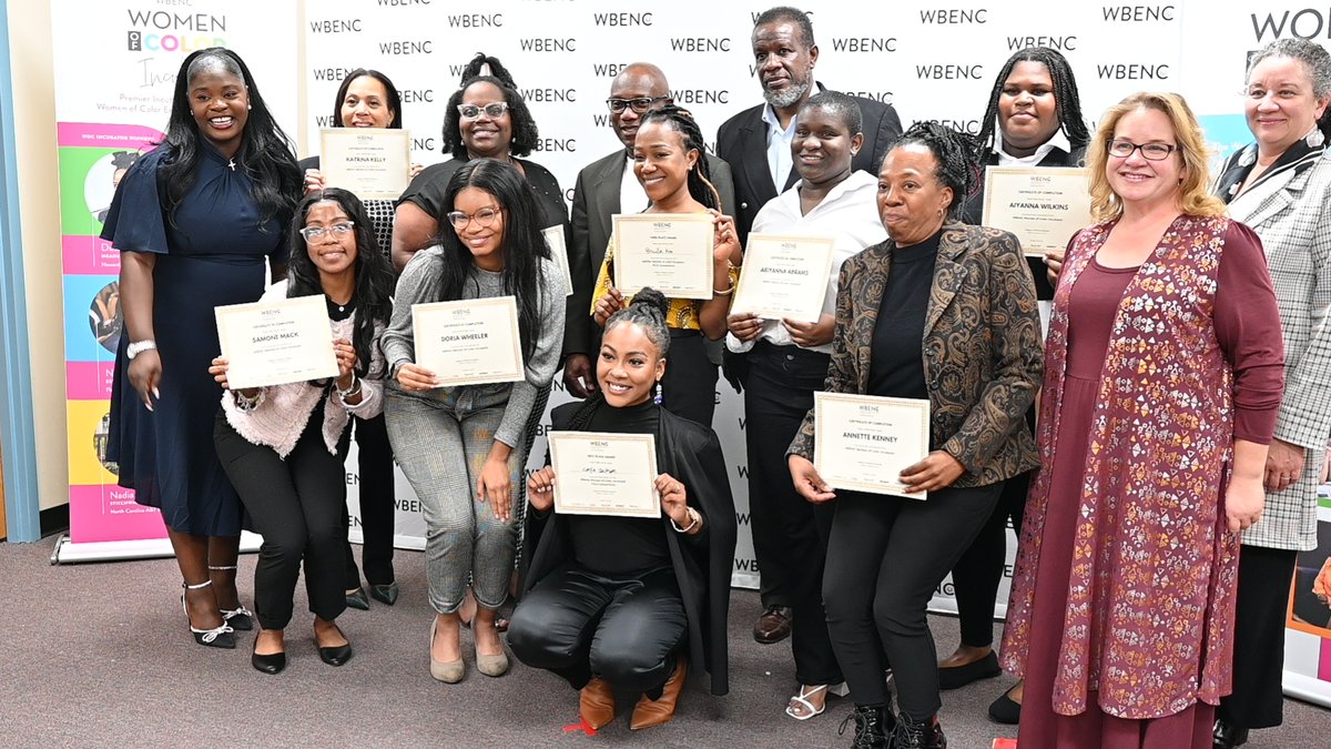 UMESNews's tweet photo. Recently, the @umes_cei  hosted the @WBENCLive Women of Color Incubator pitch competition in which students promoted their business ideas for a chance at earning seed money. 

Cayla Jackson won the competition with her "Knew-U" online platform.

 📸 by Amir Martin https://t.co/ih6vlpkj8k