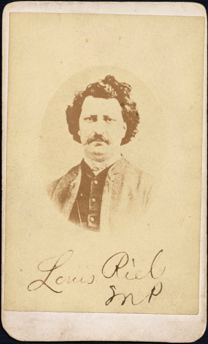 November 16 is Louis Riel Day, remembering the Métis leader and his legacy of advocating for the Métis Nation and how he helped to build the Canadian nation. In 2020, our blog examined Riel and how newspapers in the 1870s were reporting on him. Read more: oshawamuseum.wordpress.com/2020/10/30/his…