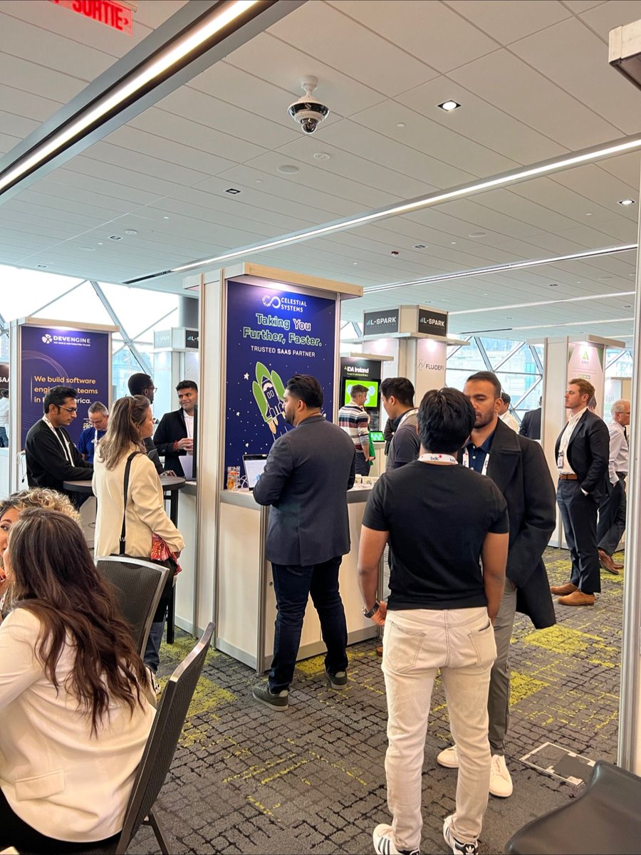 Celestial_Sys's tweet image. Wonderful first-day @Saasnorth Conference Meet the @ Celestial team at booth C70! We are looking forward. Drop by and say hello 🍁

#SAASNORTH2023 #SAASNORTH #saasconference #ottawa #SaaS #Web3 #GenAI #SaaSNorth2023 #saasnorth #bootstrap #product #Saasproduct #canada #ottawa