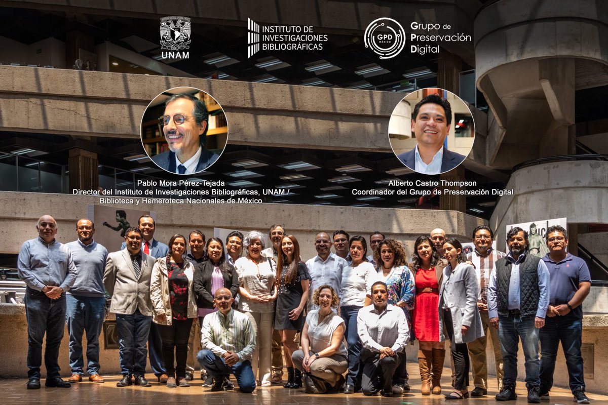Grupo de Preservación Digital tweet media