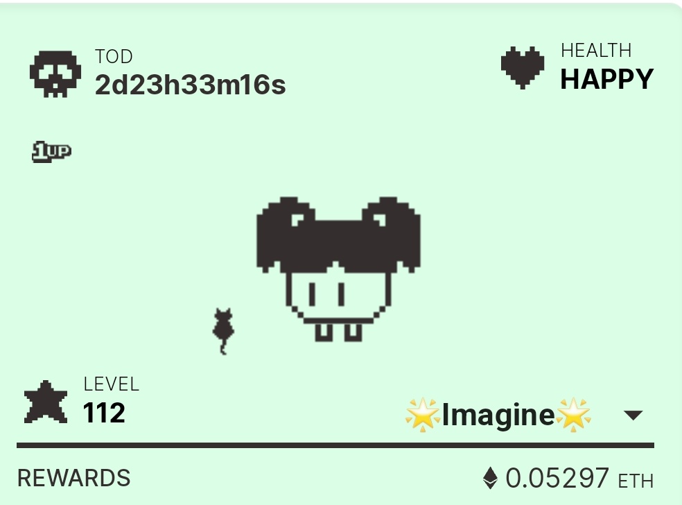 4 day pet journal update:

Pet is happy
Organic rewards growing

Don't get left behind anon