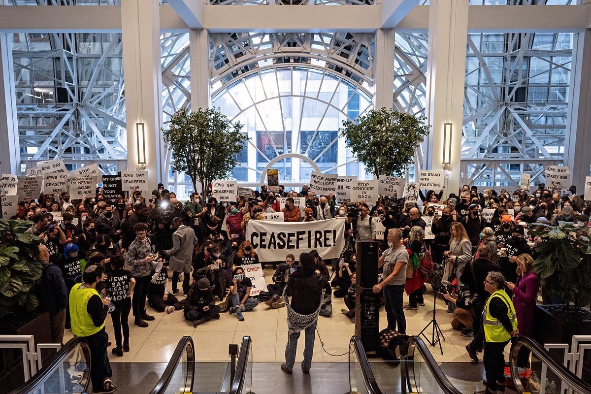 BenLorber8's tweet image. Right now there are two claims being made upon the Jewish future, two paths in formation before our eyes. And we’re all going to have to pick one