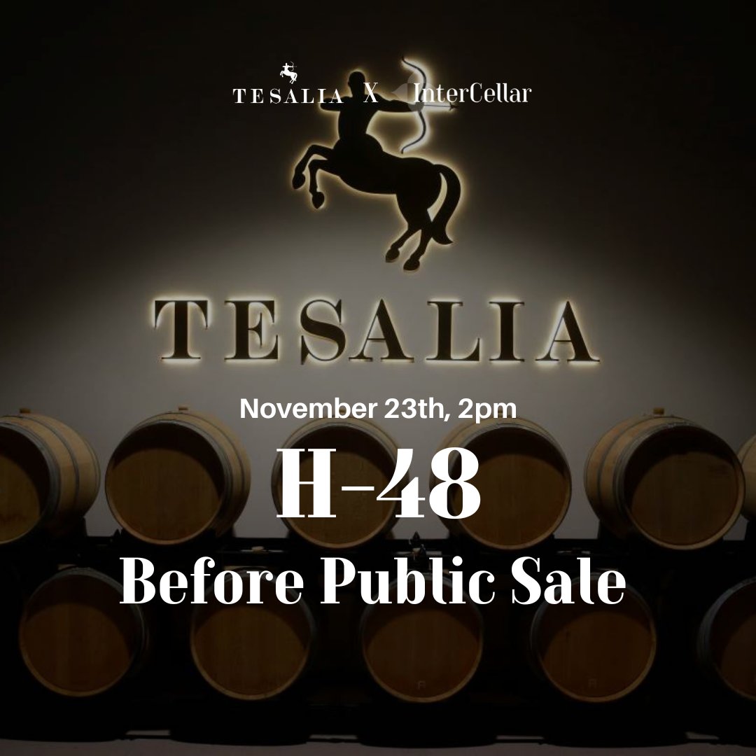InterCellar_'s tweet photo. ⏳ The countdown is accelerating
🚀 In 48 hours, our public sale will begin. Don't miss the opportunity to discover the 150 magnums from @BodegaTesalia  on December 23rd at 2pm CET

The aging process for this vintage is 18 months in barrels called "Petra." https://t.co/x5N7B5FCXT