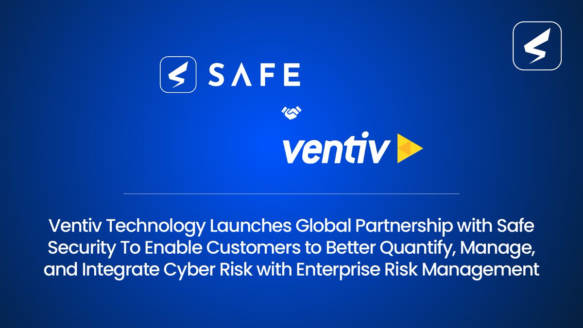 SafeCRQ's tweet image. &quot;...We need to be at the forefront of helping our customers manage and quantify their #cyberrisk and drive successful #CyberInsurance renewals.” - Steve Cloutman, MD at @Ventivtech 
Read more: safe.security/resources/pres…

#cyberriskquantification #cyberriskmanagement #cybersecurity