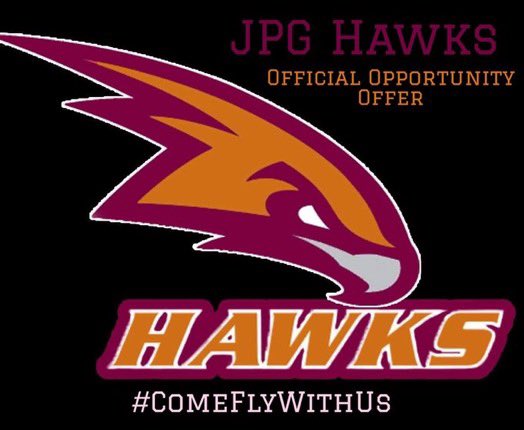 After a great conversation with @CoaWham8715 I am beyond blessed to receive my first 🅾️ffer from <a href="/JPGHawks/">Jefferson Post-Graduate Hawks</a> #BEAWYSUM <a href="/AustinFootball_/">Austin Football - Decatur, AL</a> <a href="/perk3445/">Jeremy Perkins</a> <a href="/HallTechSports1/">Hall-Tech Sports</a> <a href="/AL7AFootball/">Alabama6AFootball</a> <a href="/PrepRedzoneAL/">Prep Redzone Alabama</a> <a href="/DownSouthFb1/">Down South</a> <a href="/SouthernCharmSp/">Southern Charm Sports</a>