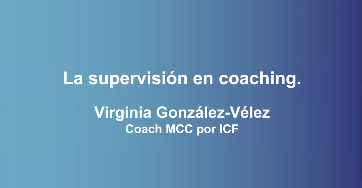 Muchas gracias <a href="/pinkling_es/">Virginia G. Vélez</a> por participar y hacer un gran aporte con tu ponencia sobre la supervisión en el #coaching , haciendo una demostración en vivo, y llevándonos muy buenas enseñanzas.  

#ICFEVENTOVIRTUAL