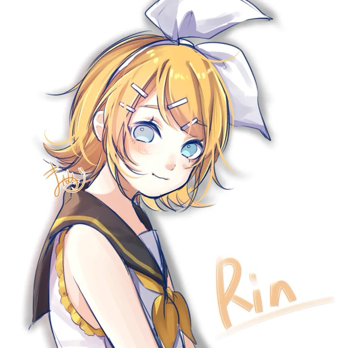 おうちで待ってくれてるリンちゃんのために早く帰りましょう#鏡音リン #VOCALOID 