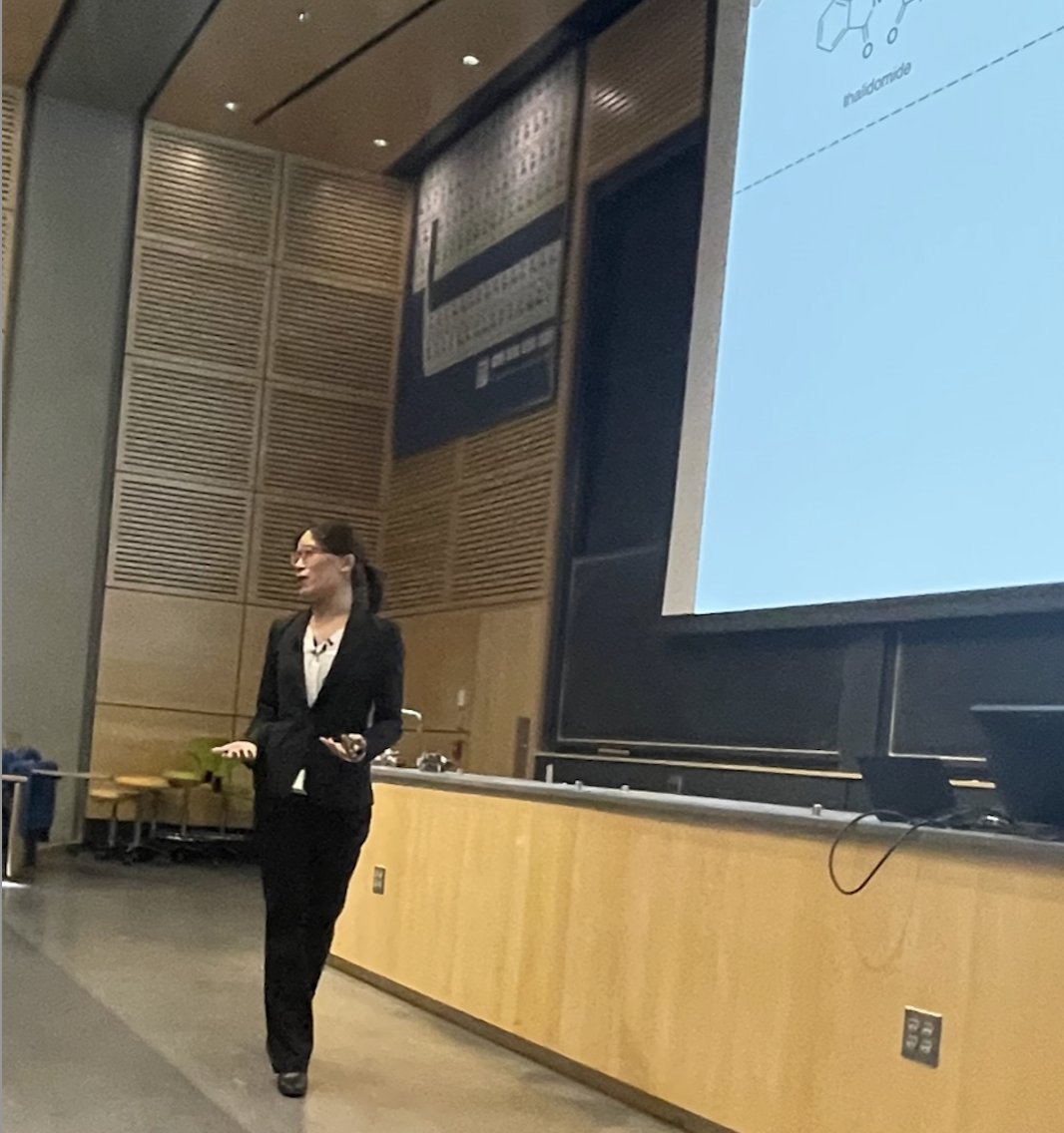 Princeton Chemistry (@princetonchem) on Twitter photo Princeton Women in Chemistry welcomed Christina Woo @drcmwoo of <a href="/HarvardCCB/">Harvard Chemistry</a> as a guest of the <a href="/PrincetonChem/">Princeton Chemistry</a> Student Invited Lecture Series this week.
Thanks for a great talk on reading and rewriting modifications in cells, Christina! Good to have you here. Princeton Women in Chemistry welcomed Christina Woo @drcmwoo of <a href="/HarvardCCB/">Harvard Chemistry</a> as a guest of the <a href="/PrincetonChem/">Princeton Chemistry</a> Student Invited Lecture Series this week.
Thanks for a great talk on reading and rewriting modifications in cells, Christina! Good to have you here.