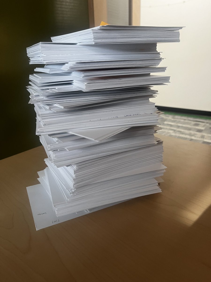 Notecards from students listing what they learned during NMS safety week.  Students engaged in discussions about how to be physically and emotionally safe at school.  Students who were “caught being safe” had pizza with officers on Friday.  <a href="/novi_ms/">Novi Middle School</a> <a href="/novipolice/">Novi Police Department</a> <a href="/NCSD/">Novi Community School District</a>