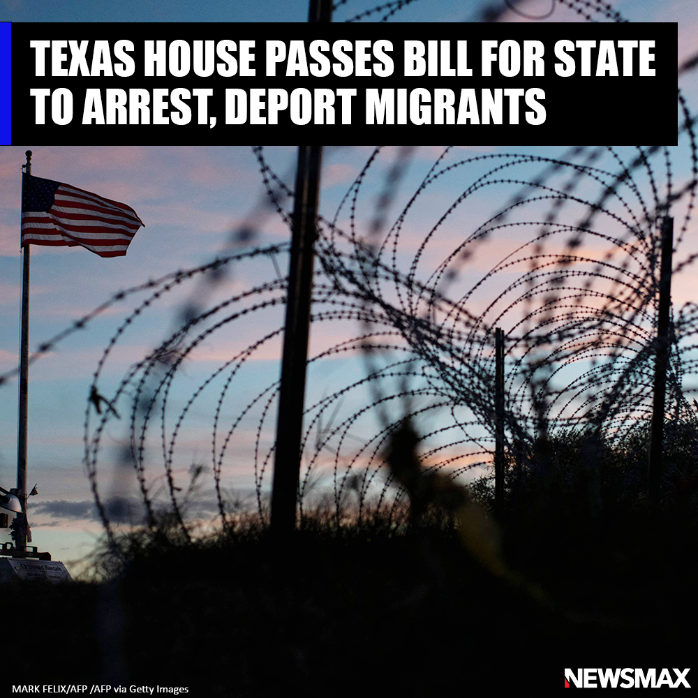 SOUTHERN BORDER CRISIS: Texas state legislators this week approved a bill to allow the state to arrest, imprison, and possibly deport migrants who illegally enter the U.S. MORE: bit.ly/3MK10X7