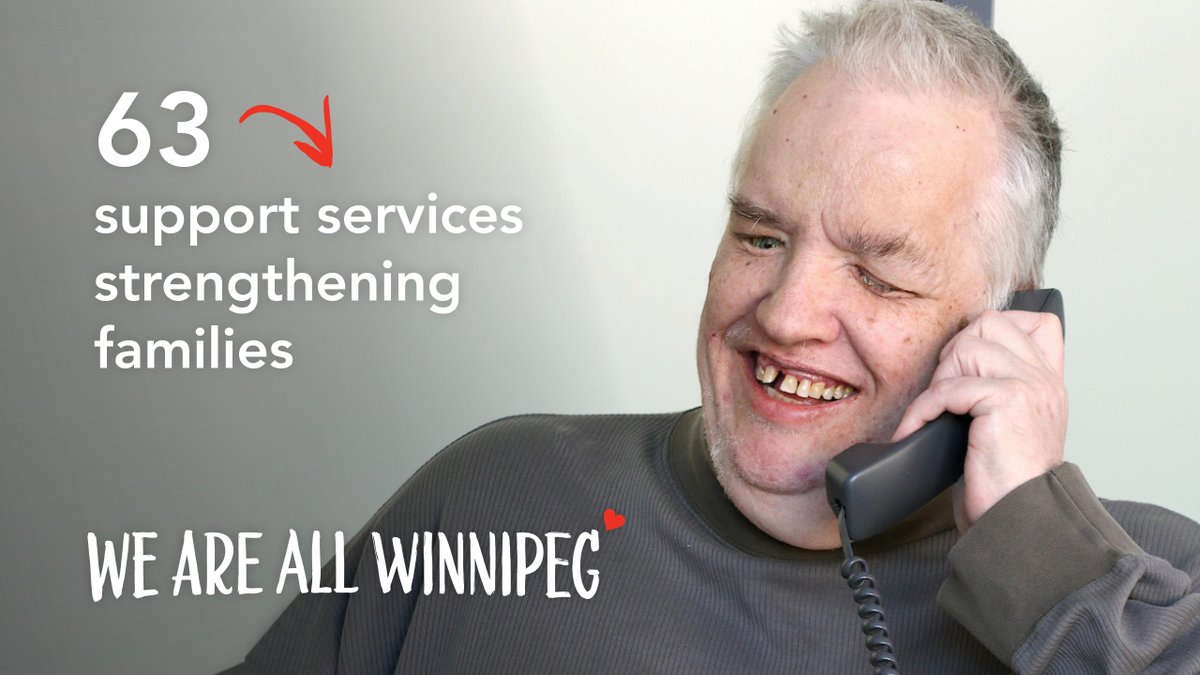 When families are strong, our community is strong! Your gift means families can find help like emergency food, childcare, & vocational training at 63 family support services—all in a warm & caring environment. Find out more: unitedwaywinnipeg.ca/wp-content/upl…