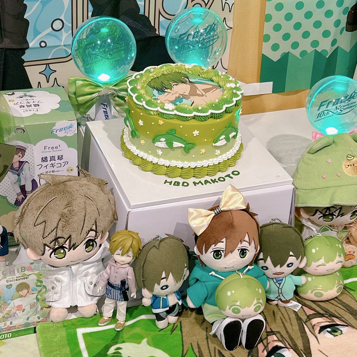 shiginopink's tweet photo. 💚마코토 생일 축하해💚
#橘真琴誕生祭2023 
#橘真琴生誕祭2023
#타치바나_마코토_생일축하해 https://t.co/u50aP6NEzX