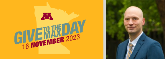 “Your contribution can make a significant difference in our efforts to develop leaders who can navigate the complexities of our ever changing political climate,” says #PolicyFellows alumni board chair, @David_Dively. Support future Fellows this #GTMD23 at z.umn.edu/PolicyFellowsG….