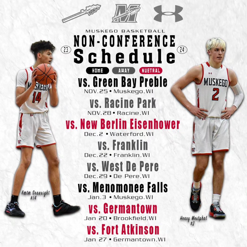 MuskegoHSHoops's tweet image. The season is here! Go Warriors! 🏀