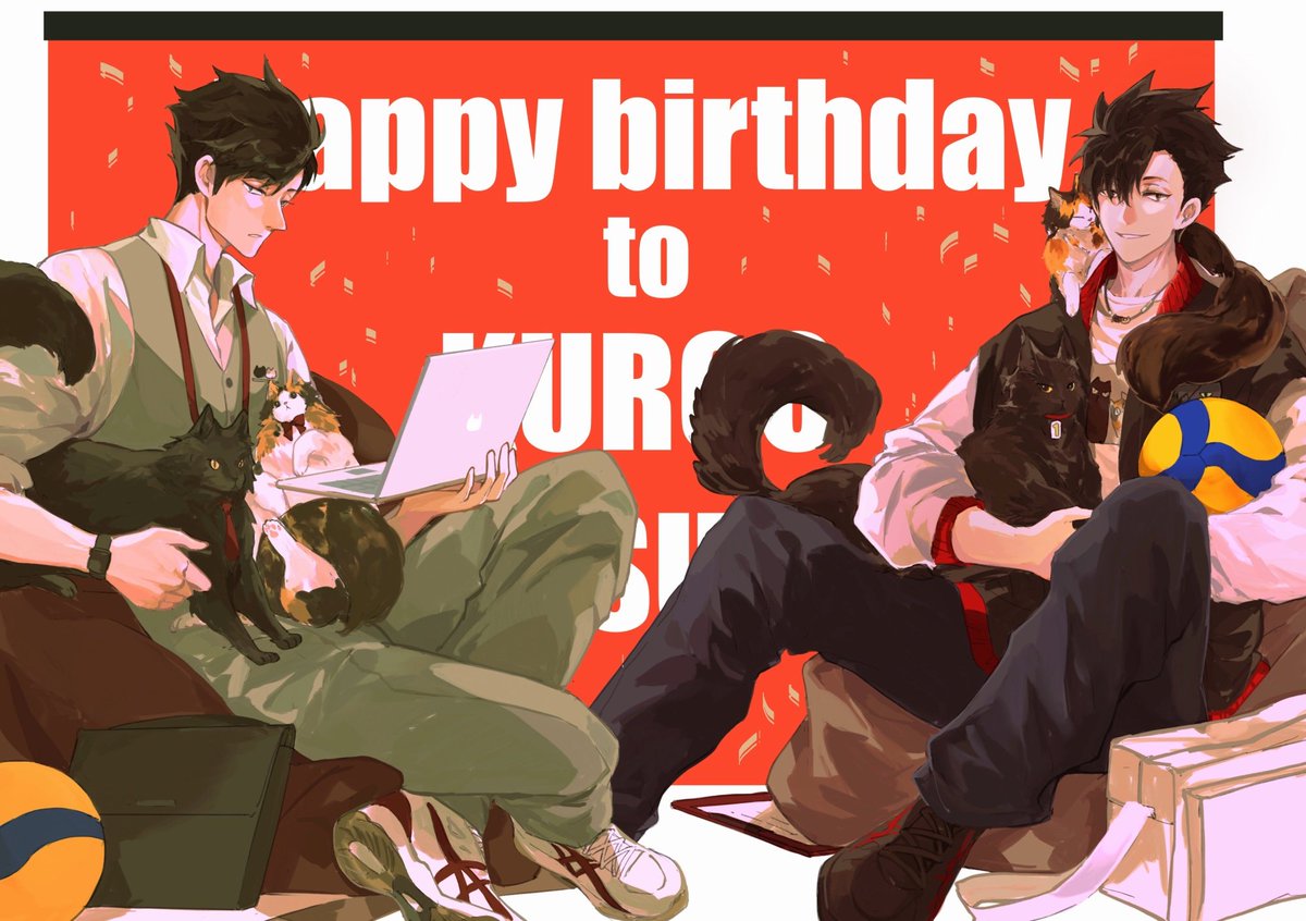 ClinZzzH's tweet photo. HAPPY BIRTHDAY TO KUROO🎉🎉🎁🎁 https://t.co/yaSuVGNMCq