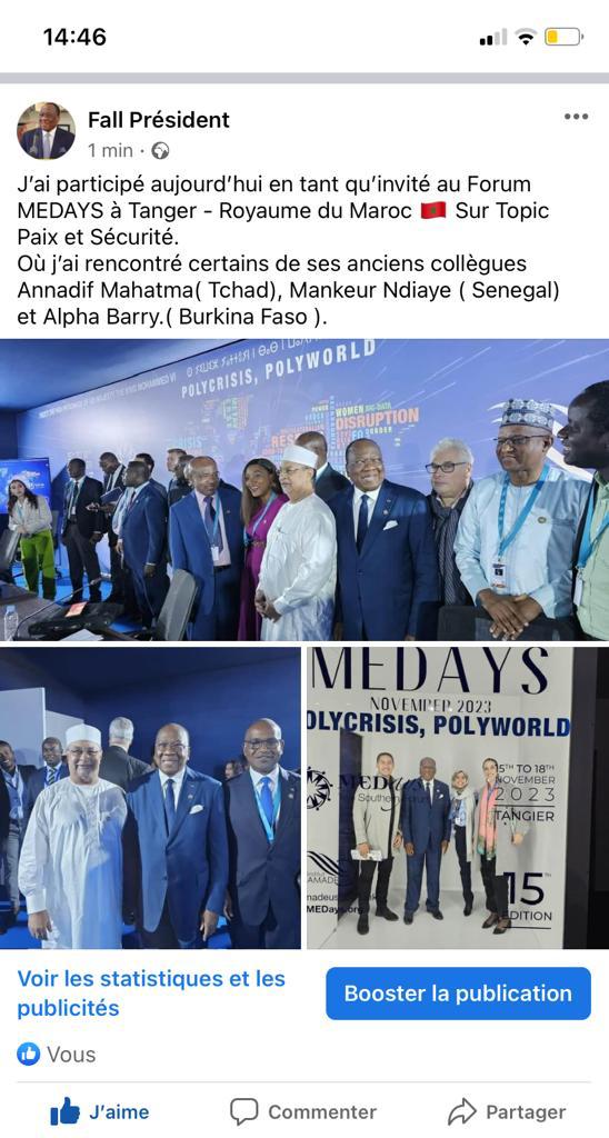 Quelques participants au MEDAYS de Tanger.