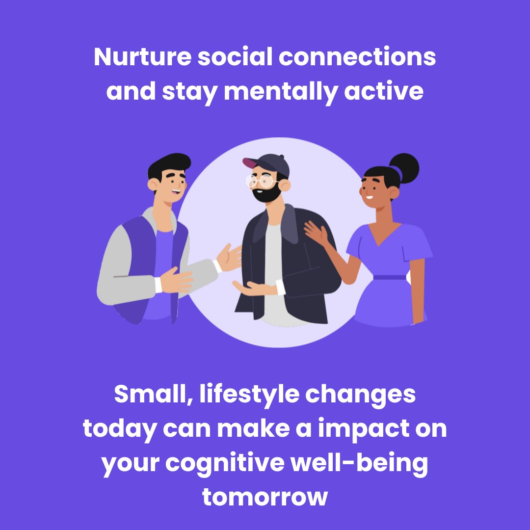 AlzMeterApp's tweet photo. Empower Your Mind: Adopting a brain-boosting lifestyle can be your best defense against #Alzheimers.
Small, consistent lifestyle changes today can make a significant impact on your cognitive well-being tomorrow.
DOWNLOAD #AlzMeter TODAY! https://t.co/dHd9Oy31ER
#brainhealth https://t.co/6NNkDSnSUE