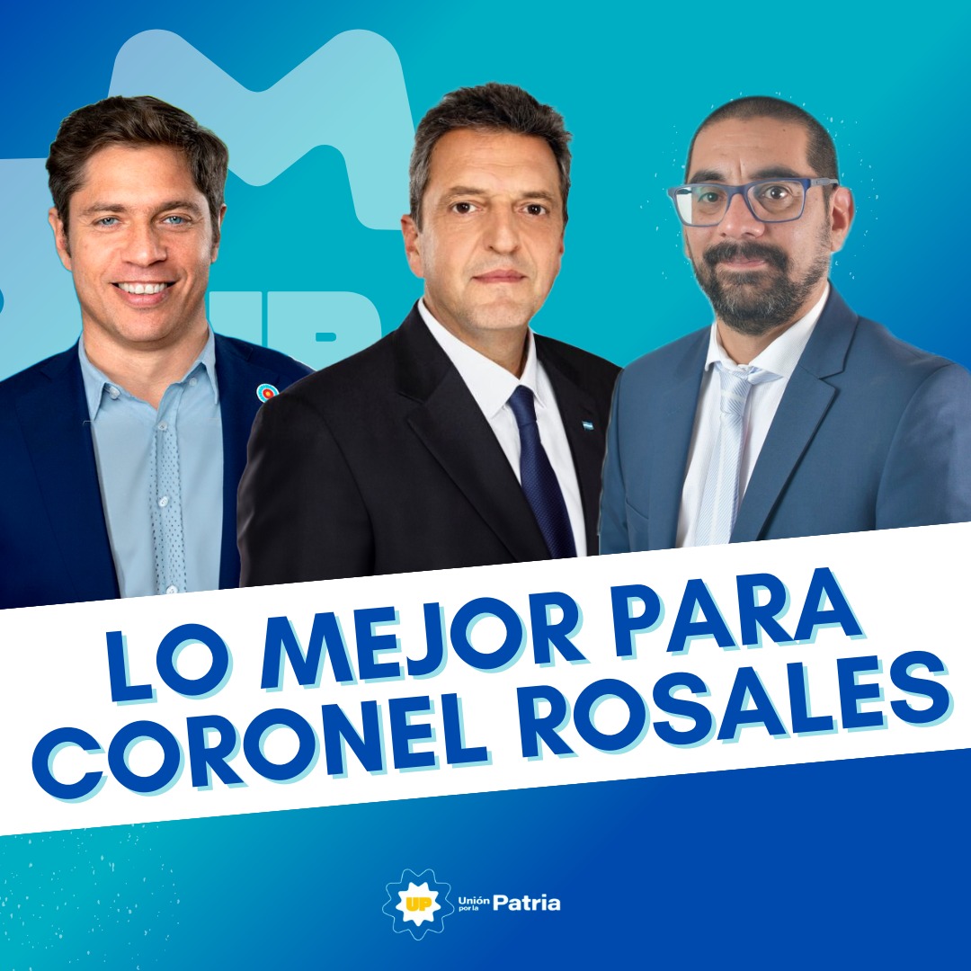 rodrigo_arist's tweet photo. Estamos ante un momento histórico y una elección que va a definir el futuro de cada uno de nosotros. 🇦🇷

Por eso, este domingo, vota lo mejor para Coronel Rosales. 

Para que todo lo que soñamos se haga realidad, @SergioMassa Presidente.

#MassaPresidente2023 https://t.co/eLIi4N1F3v