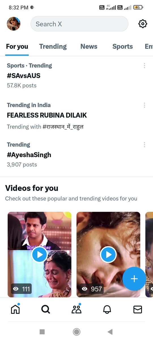 Sandhya56486386's tweet photo. Yeh dekhiye koun trend kar Raha hai 🔥🫶😍 darling dove #AyeshaSingh #Ayeshians #AyeshaAdmirers #AyeshaSinghFans https://t.co/bzctElGfUv