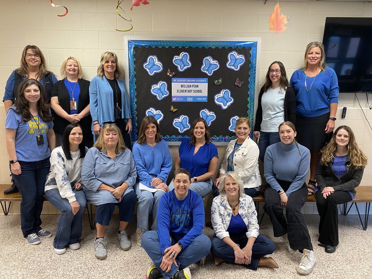 William Penn staff supporting Grief Awareness Day