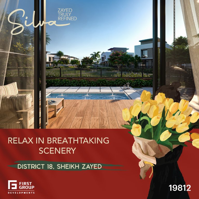 FirstGroupEgypt's tweet image. An exceptional way of living!
Silva provides an experience that's unlike any other, with its lush landscapes, and ensures a sensible and satisfied life.

Silva | District 18, Sheikh Zayed
#FirstGroup #Silva #SheikhZayed