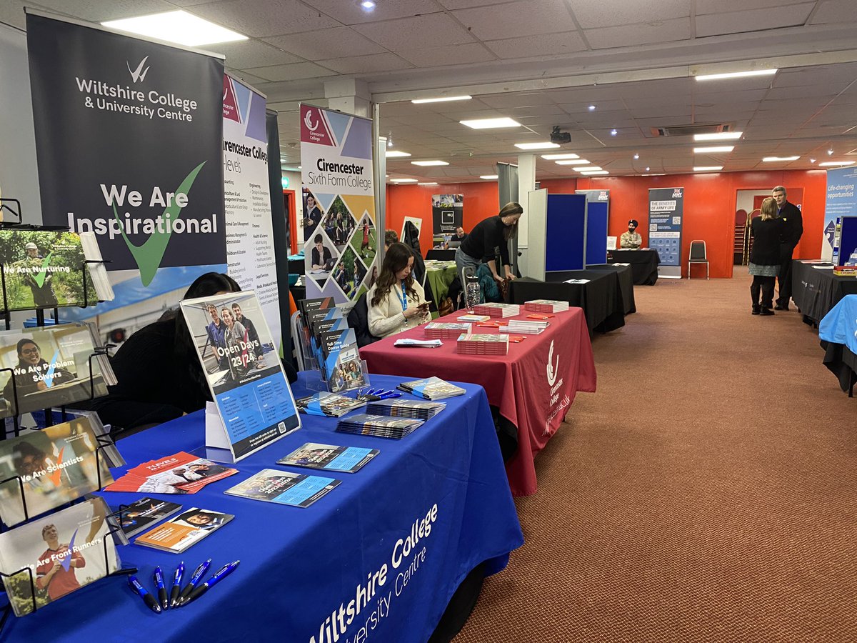 The EOTAS careers fair welcoming all our KS4 students as well as other schools across the town.