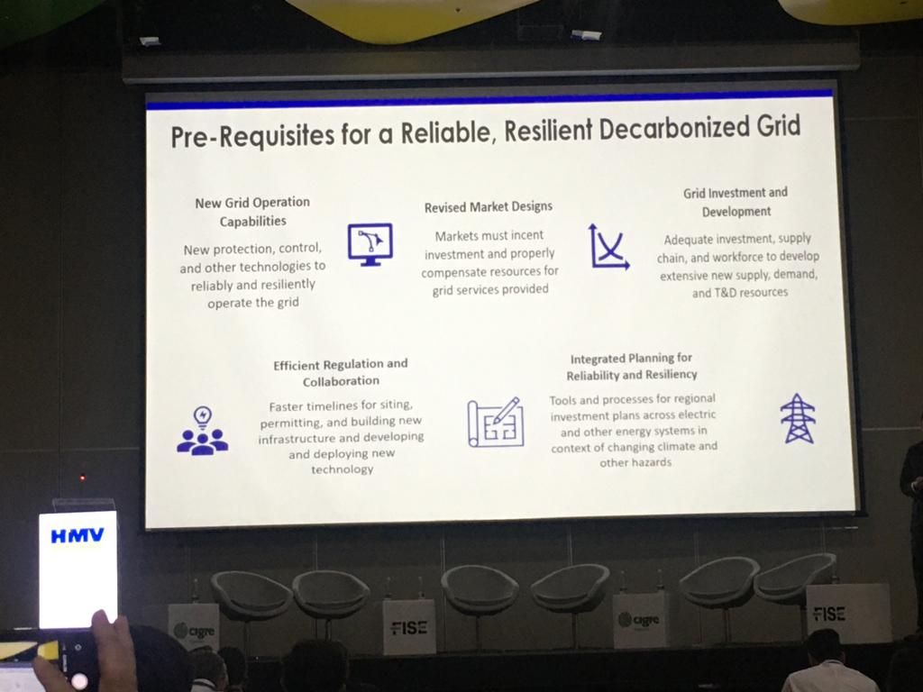 Andeg_Col's tweet image. Durante la Feria #Fise2023 de @FISE_Colombia estuvimos en la Fise Cigre Conference, analizando los retos de hoy y del futuro en la generación de #EnergíaConfiable⚡️, frente al diseño de sistemas sostenibles y resilientes para una #transiciónenergética justa, inteligente y segura