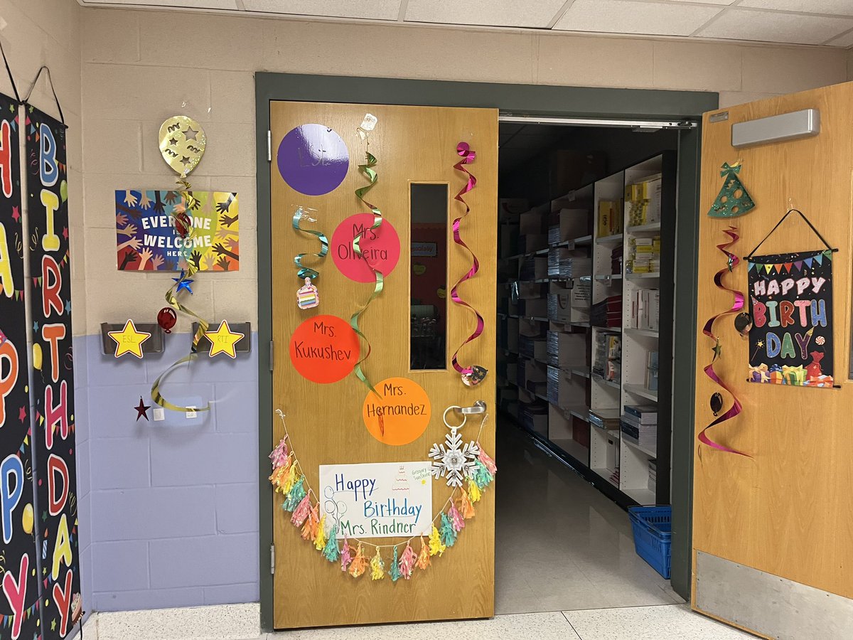 Wishing Mrs. Rindner a very HAPPY BIRTHDAY!! We hope you have the best day!!! 🎉🥳💚