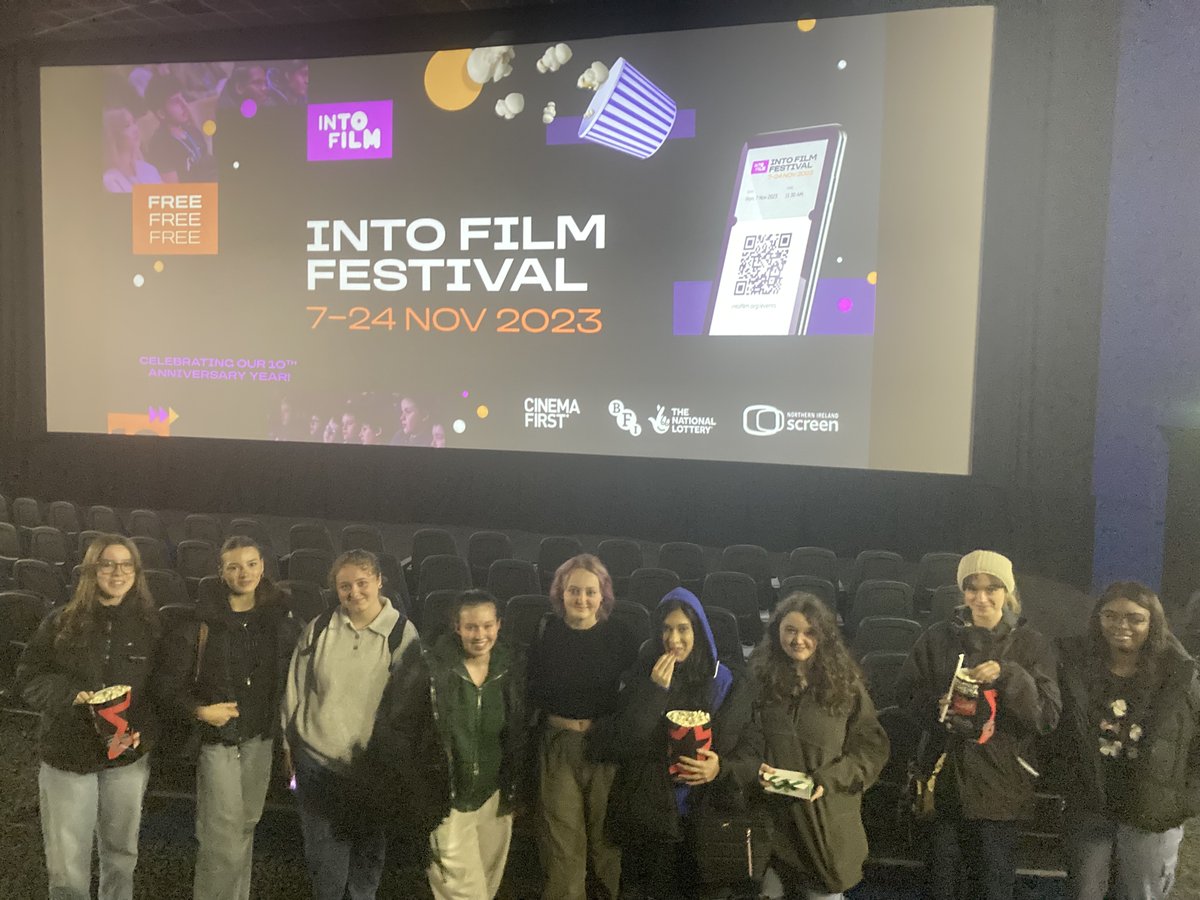 Last week we took some of our Year 12s to the @intofilm_edu festival at Cineworld.📽️

They had a great time! #IntoFilmFestival @RushcliffeS