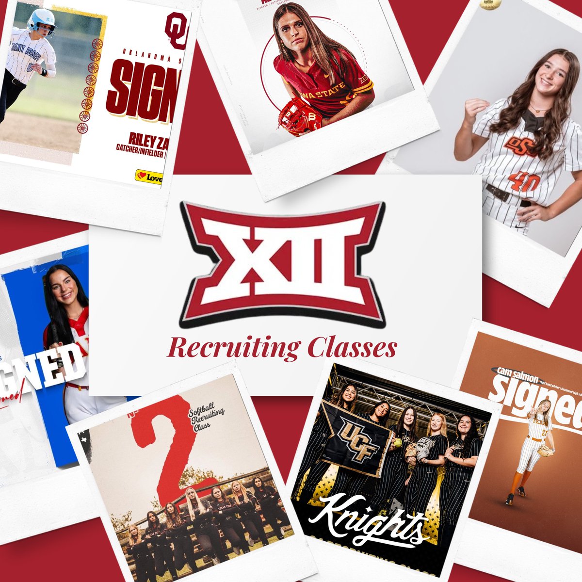 The Big 12 secured the top two recruiting classes in the country and featured seven teams in the top 60 nationally. shorturl.at/fzMU9