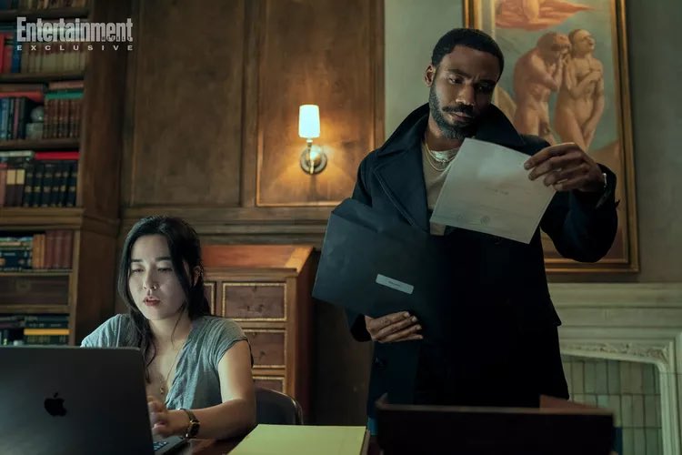 DiscussingFilm's tweet photo. New look at Donald Glover and Maya Erskine in the ‘MR. AND MRS. SMITH’ remake.

Releasing February 2 on Prime Video.

(Source: https://t.co/8DxqrNLE1T) https://t.co/JNNxy5TaFF
