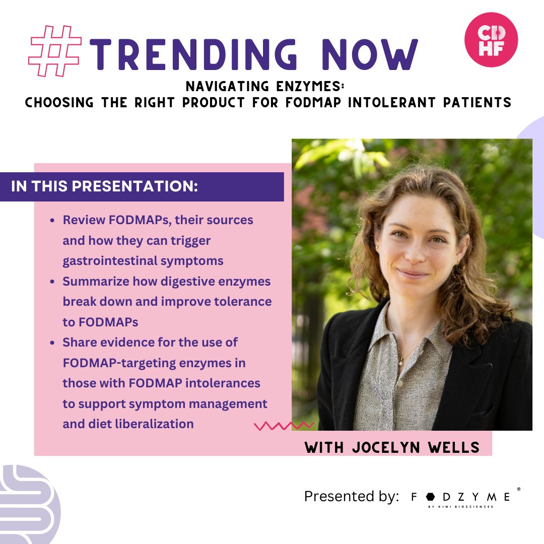 Our 10th educational summit, #TrendingNow is LIVE!

Join Jocelyn Wells for a talk on 'Navigating Enzymes: Choosing the Right Product for FODMAP Intolerant Patients'!

Register for the FREE Virtual Summit now: site.pheedloop.com/event/EVEZDCAJ…

<a href="/fodzyme/">FODZYME®</a> 

#virtualsummit #FODMAP #education