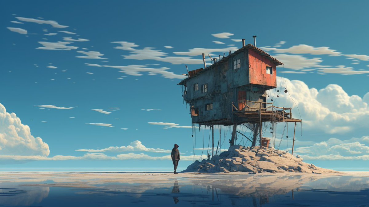 OlivioSarikas's tweet image. Use The Prompt "some person doing something at some place" and post your result as a reply and reshare this tweet