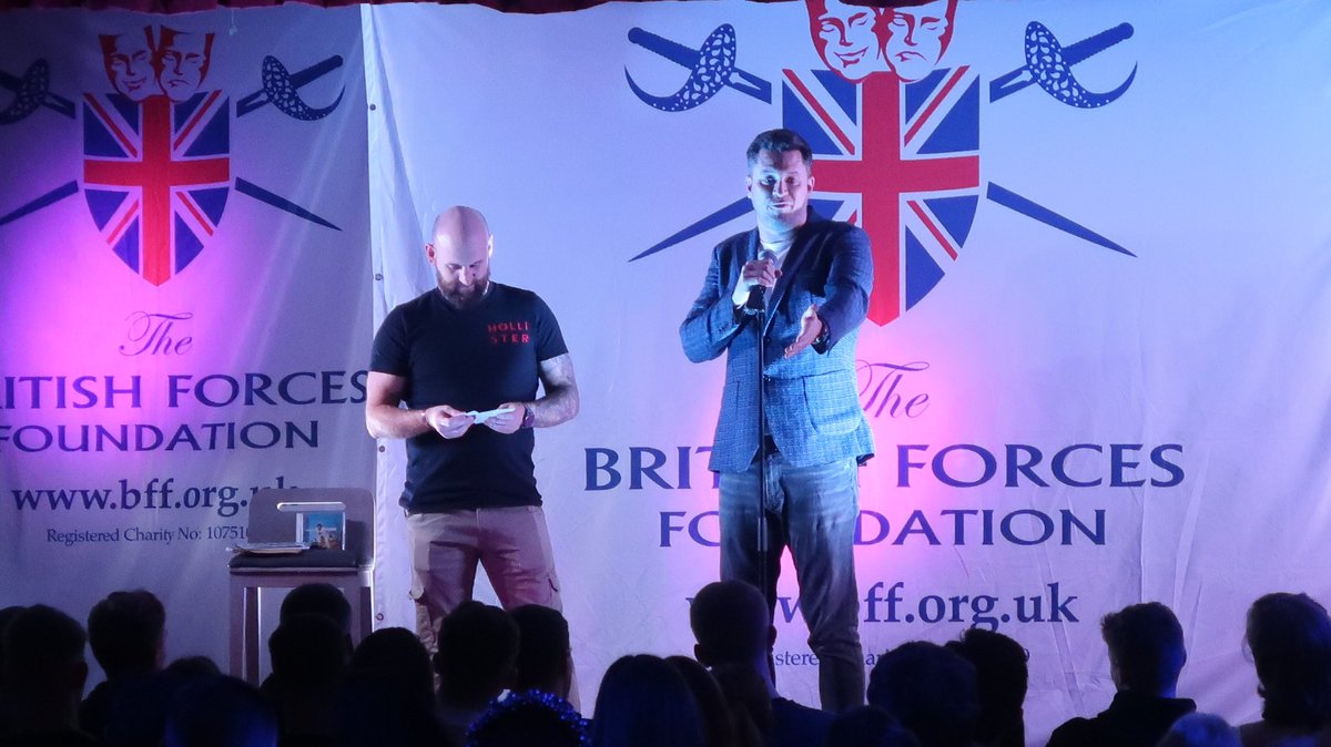 Magic4Events's tweet photo. Some stand up magic for the British Forces Foundation down in Pompey https://t.co/eSmSNBb3O0