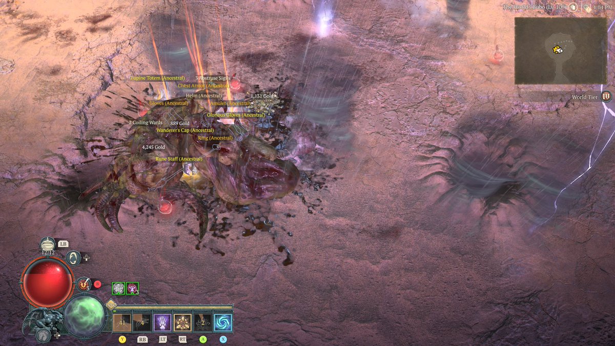 Would have never thought that I’d be mad to get tempest 3 times in a row lol. #DiabloIV #wheresmyshako