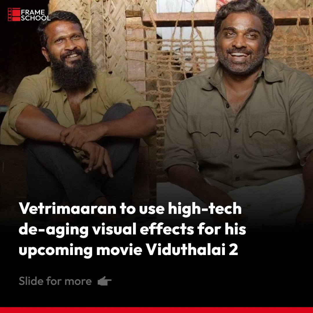 frameschool_in's tweet photo. #Vetrimaaran is breaking new ground with #Viduthalai2 

#vfx #vfxstudio #vfxartist #vfxnews #animation #animationart #animationvideo #vijaysethupathi #vijaysethupathifans #vetrimaran #viduthalai #viduthalaipart2 #soori #postproduction #videoediting #3d #3dart #frameschool https://t.co/ACHMVQtfEP